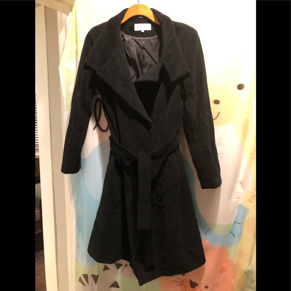 Calvin Klein winter coat (65% Angora, 35% Wool)